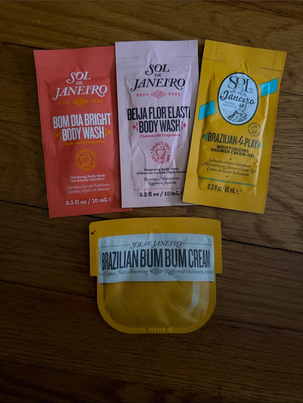 Sol de Janeiro Sample Pack -  4 Items